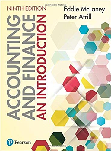 Accounting and Finance:  An Introduction 9th edition